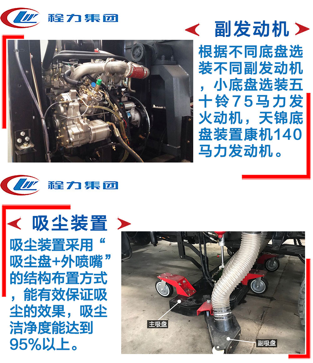 江淮格尔发12方吸尘车